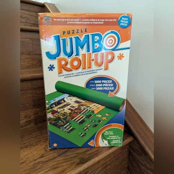 Jumbo Roll Up Puzzle Mat For 3000 PC Puzzle MasterPieces Roll-Up Puzzle Storage - Picture 11 of 14